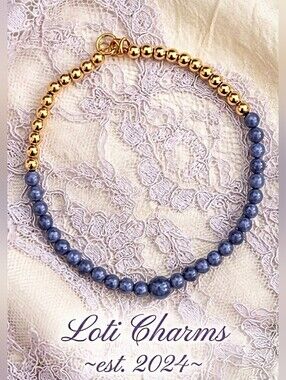 Natural Lavender Purple Jade In Beaded Necklace Choker